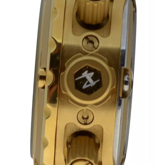 Men's 52mm Invicta Reserve Subaqua Gold/ Black/ Blue Chrono SS Watch! Ref: 1567! - Picture 4 of 9